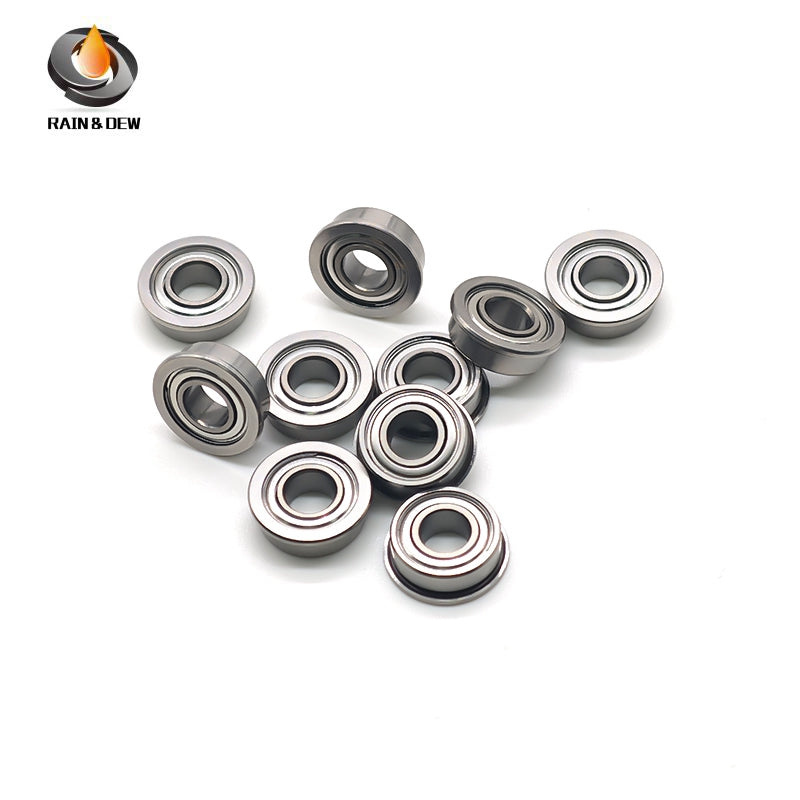 10PCS MF115ZZ Flanged Ball Bearings 5X11X4 mm Steel Shielded for 3D Printer & Stepper Motor