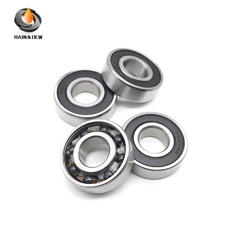 1PCS 6205RS CB 25X52X15mm Hybrid Ceramic Si3N4 Ball Bearing Bicycle Bottom Brackets & Spares Rear wheel 6205 2RS Bearings