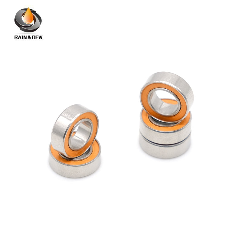 10Pcs SMR95RSCB 5*9*3mm Stainless Steel hybrid Si3N4 ceramic ball bearing Without Grease Fast Turning ABEC-7