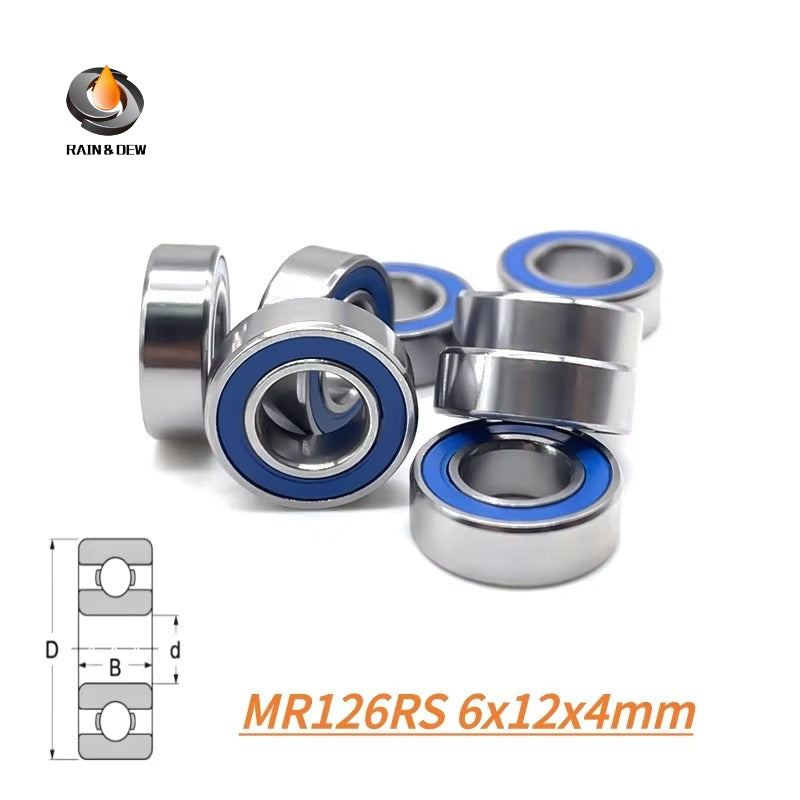 For ARRMA Big Rock 3S 1/10 RC Car Bearing Kit 4WD Off-Road Truck Ball Bearings Upgrade Parts Precision Sealed Bearings Set