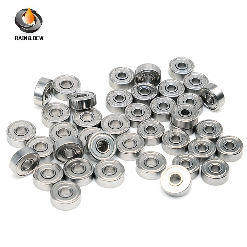 10PCS S624ZZ 4X13X5mm Bearing ABEC-9 440C Stainless Steel Ball Bearing Small Bearing