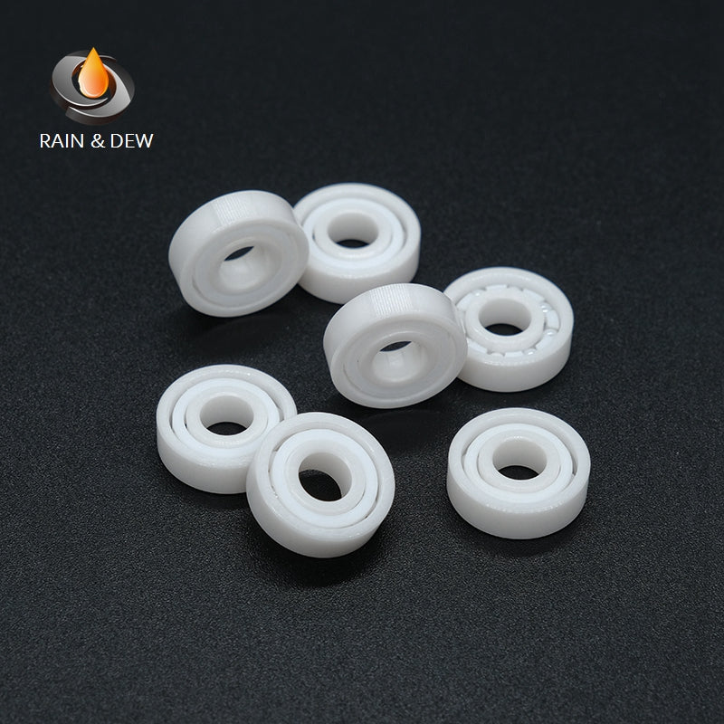 1/2Pcs 696CE 6*15*5mm Full Ceramic Bearing ABEC-9 Zirconia ZRO2 High Precision Spinning Bearing for Fishing Reel
