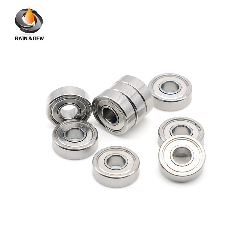 10Pcs S1660ZZ 6X16X5mm Bearing ABEC-9 440C Roller Stainless Steel SR168ZZ Ball Bearings
