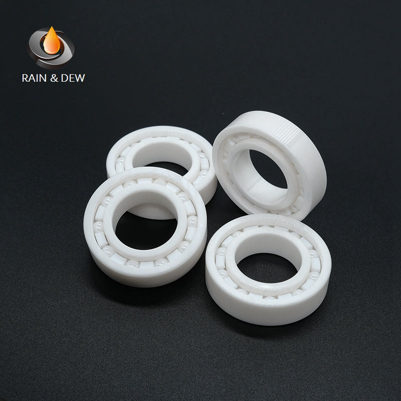 1/2Pcs 6005 CE 15X47X12mm Full Ceramic Bearing ABEC-9 Zirconia Ceramic Deep Groove Ball Bearings for Fishing Reel