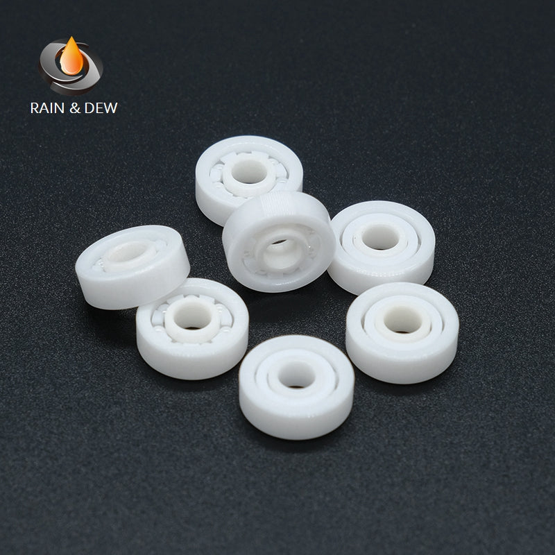 1/2Pcs 607 CE 7*19*6mm Full Ceramic Bearing ABEC-9 Zirconia ZRO2 High Precision Spinning Bearing for Fishing Reel