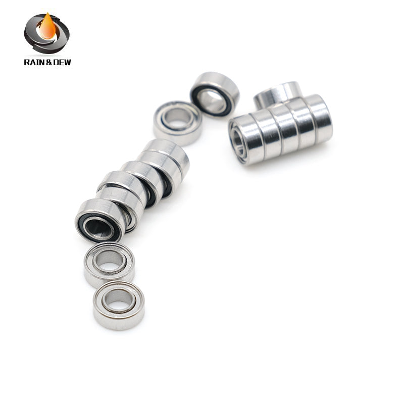 2/4/10PCS SR144TIZN8 3.175x6.35x2.38mm High Speed Handpiece Turbine Ceramic Laboratory Dental Bearings For NSK RUCA