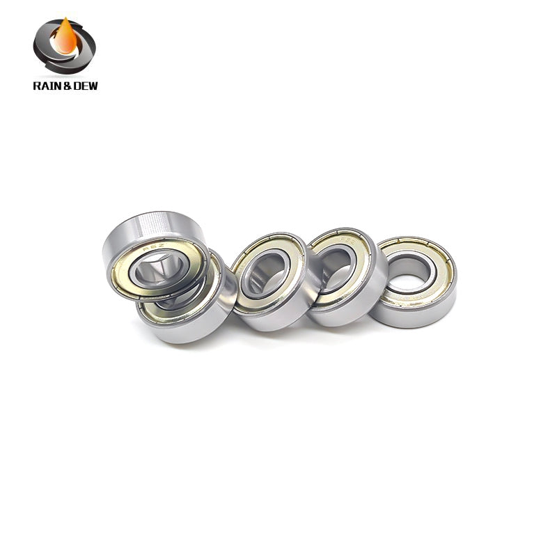 10Pcs R6ZZ 9.525X22.225X7.142mm Miniature Inch Deep Groove Ball Bearing ABEC-7