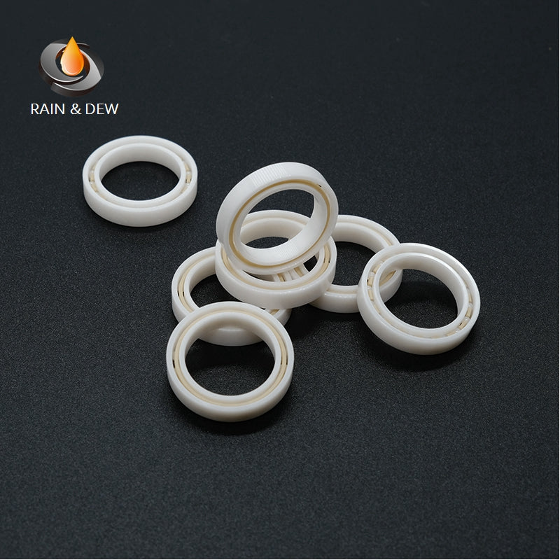 1/2Pcs 6702CE 15*21*4mm Full Ceramic Bearing ABEC-9 Zirconia Ceramic Deep Groove Ball Bearings for Fishing Reel