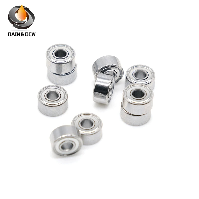 10Pcs 830 693ZZ ABEC-9 Tips Bearing 3x8x4mm For Strong Handpiece Bearing 940 1260 1480 1030 1040 1050 1060 1360 Naill Drill