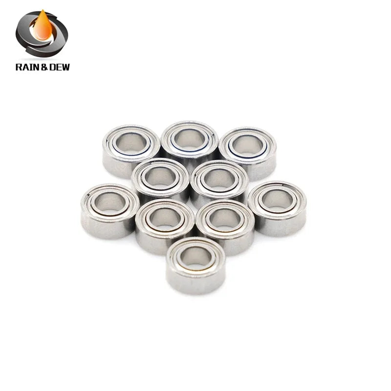 10Pcs High Quality 3x6x2.5mm Miniature Bearing Stainless Steel SMR63ZZ ABEC-7 440C Material SMR63 SMR63 Z L-630ZZ WA673ZZA
