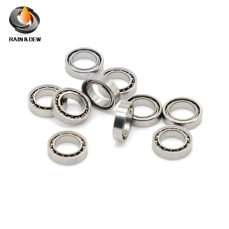 10pcs 4*7*1.6 mm Bearing SMR74 Open Bearing Special Size Dental Handpiece bearing SMR74 440C stainless steel bearings MR74 4x7x1.6