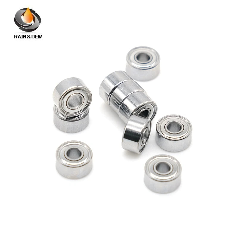 10PCS 693ZZ 3X8X4 mm Bearing ABEC-9 Miniature Engine 693 ZZ Ball Bearing 619/3ZZ R-830ZZ EMQ Motors Fans 693Z 693