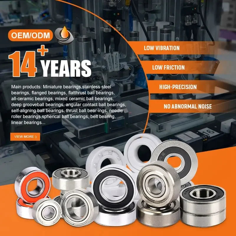 10Pcs 6900RS Ball Bearing ABEC-7 10 x 22 x 6mm 6900