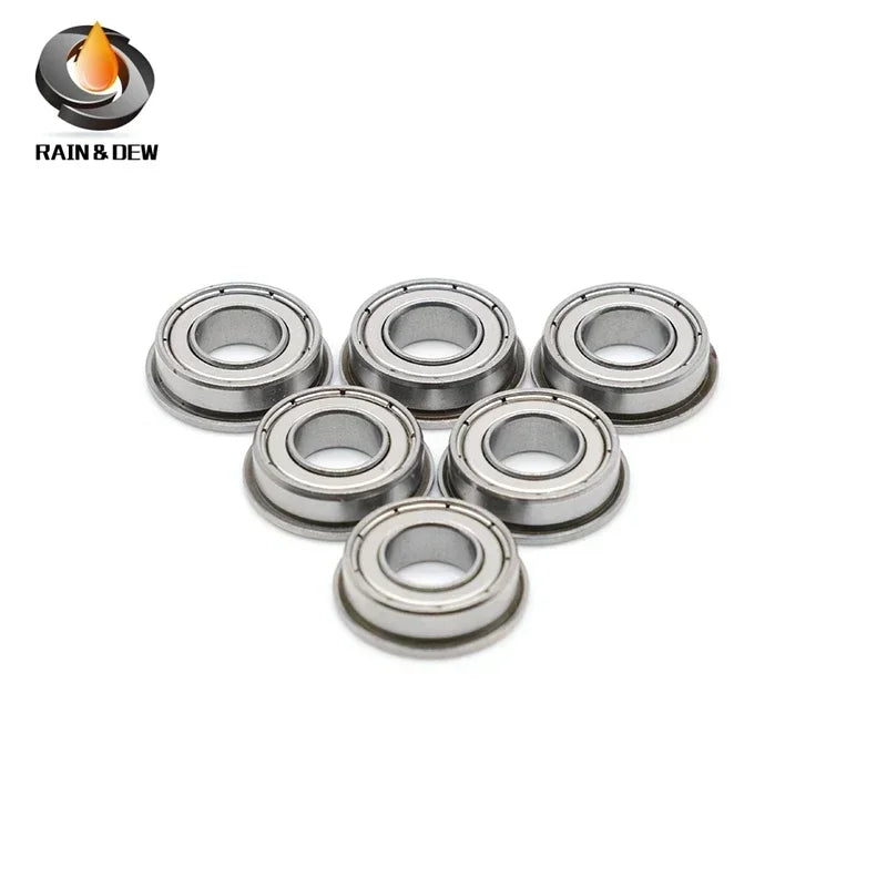 10PCS Flange Bearing F679ZZ Flange Bearing 9x14x4.5mm ABEC-7 Double Shielded