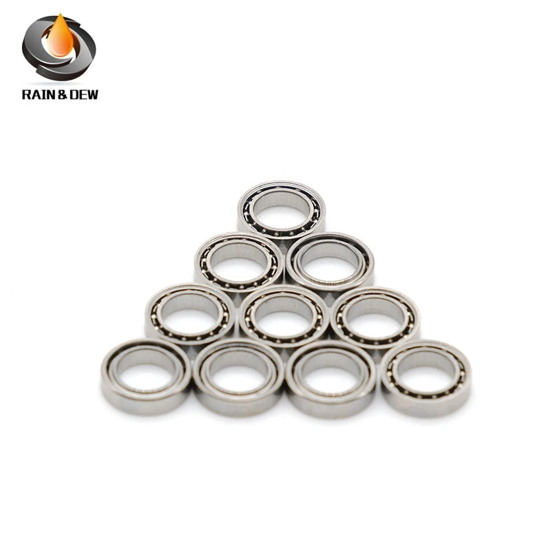 10pcs 4*7*1.6 mm Bearing SMR74 Open Bearing Special Size Dental Handpiece bearing SMR74 440C stainless steel bearings MR74 4x7x1.6