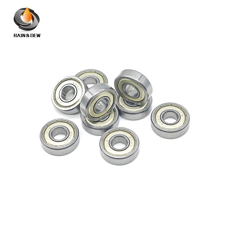 10PCS 609 Bearing ABEC-7 9x24x7 mm Miniature 609 Z ZZ Ball Bearings 609ZZ