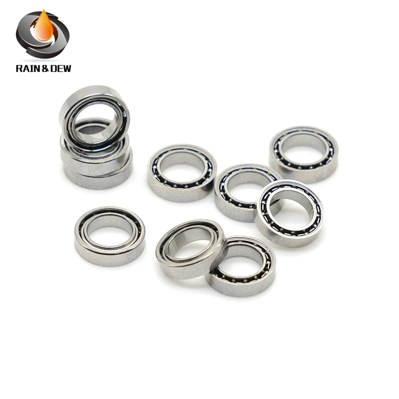 10pcs 4*7*1.6 mm Bearing SMR74 Open Bearing Special Size Dental Handpiece bearing SMR74 440C stainless steel bearings MR74 4x7x1.6