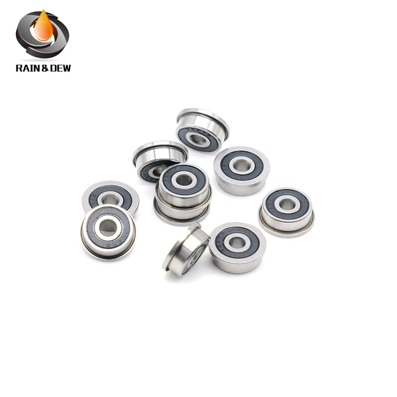 12Pcs VORON 3D Print Bearing F623 RS Flange Bearing 3x10x4mm ABEC-7