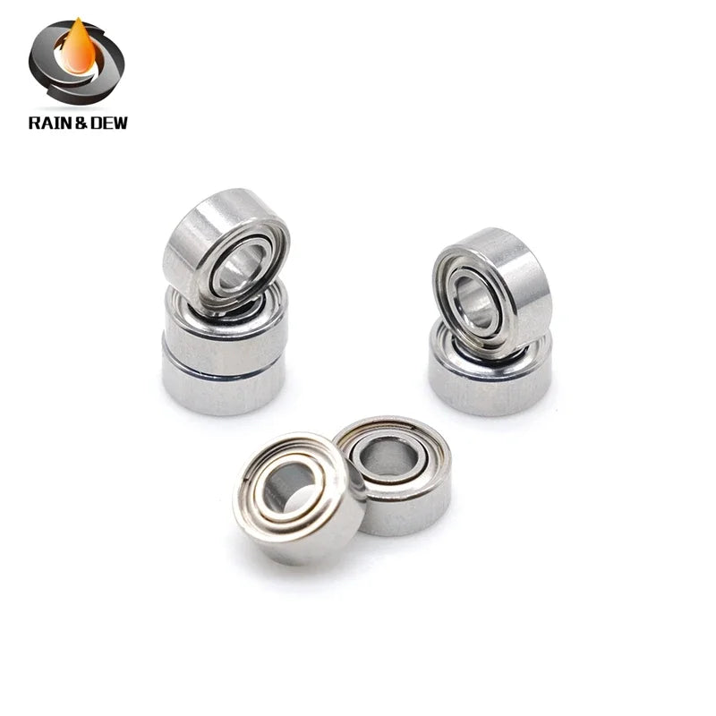 10PCS S683ZZ 3X7X3 mm Bearing ABEC-9 S684ZZ S685ZZ S686ZZ 440C Roller Stainless Steel S683ZZ Ball Bearings