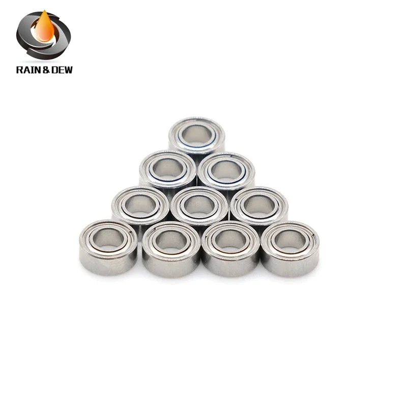 10Pcs High Quality 3x6x2.5mm Miniature Bearing Stainless Steel SMR63ZZ ABEC-7 440C Material SMR63 SMR63 Z L-630ZZ WA673ZZA