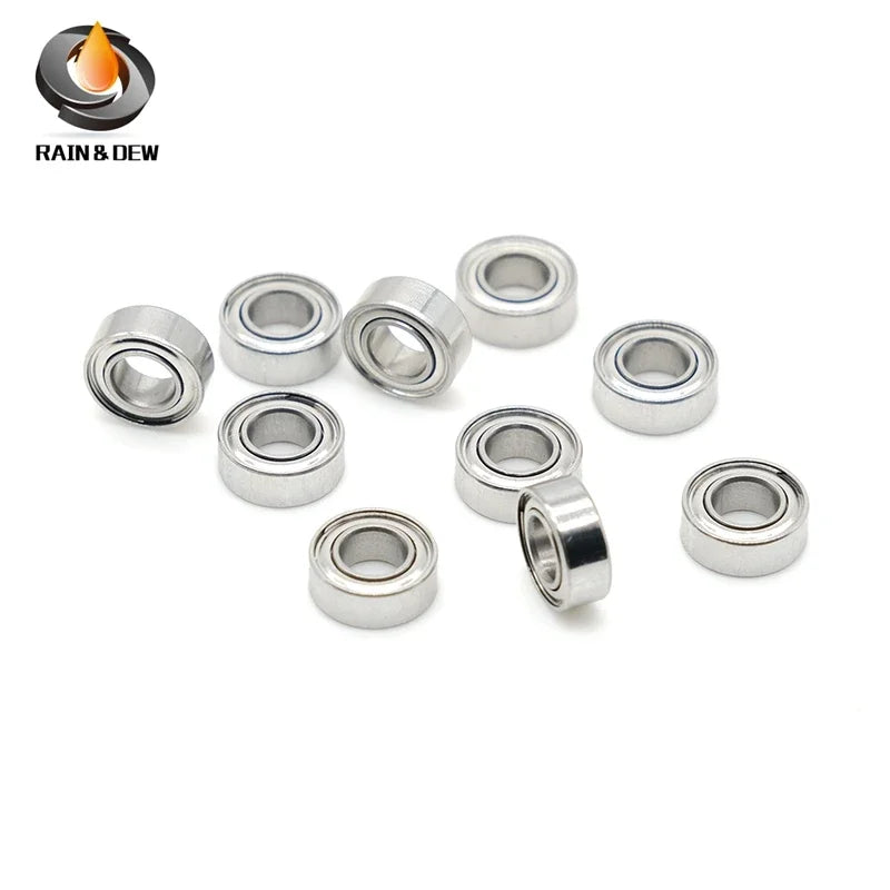 10Pcs Stainless Steel SMR83ZZ Bearing 3*8*3 mm ABEC-7 Ball Bearings Shielded SMR83Z SMR83 Z ZZ