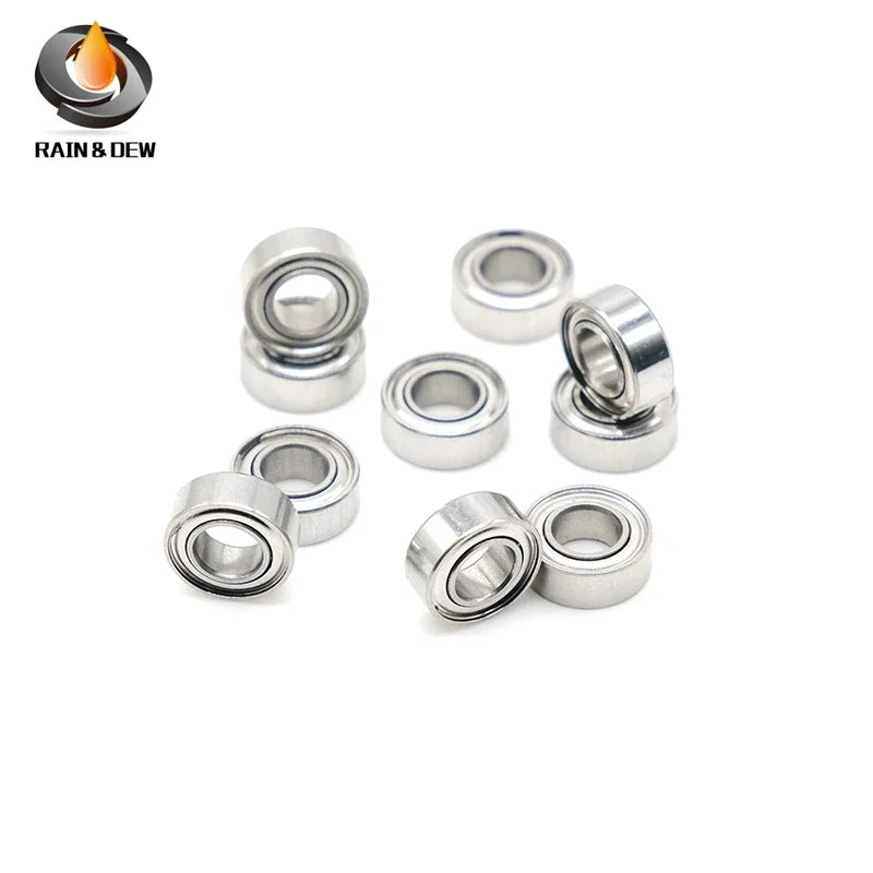 10Pcs Stainless Steel SMR83ZZ Bearing 3*8*3 mm ABEC-7 Ball Bearings Shielded SMR83Z SMR83 Z ZZ
