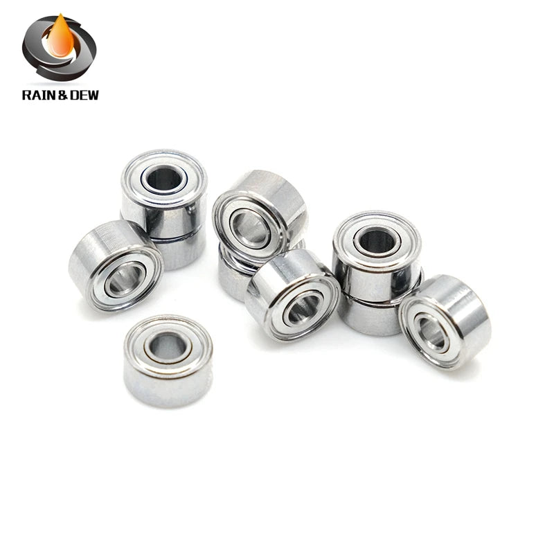 10Pcs 830 693ZZ ABEC-9 Tips Bearing 3x8x4mm For Strong Handpiece Bearing 940 1260 1480 1030 1040 1050 1060 1360 Naill Drill