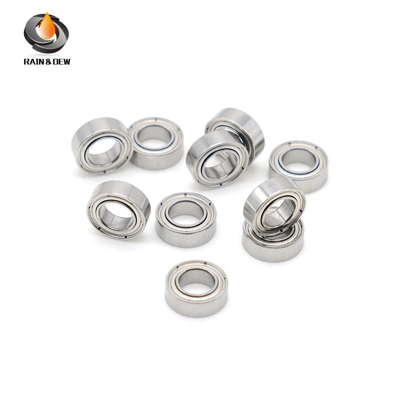 10Pcs 5x9x2.5 mm Bearing Custom Size SMR95W2-5ZZ Stainless Steel Ball Bearing