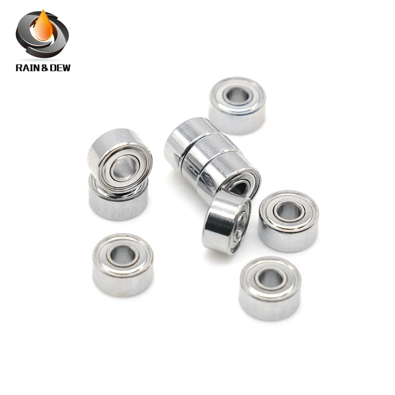 10Pcs 830 693ZZ ABEC-9 Tips Bearing 3x8x4mm For Strong Handpiece Bearing 940 1260 1480 1030 1040 1050 1060 1360 Naill Drill