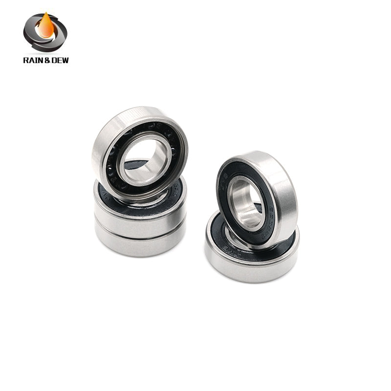 4PCS 6002RS CB 15x32x9 mm Hybrid Ceramic Si3N4 Ball Bearing Bicycle Bottom Brackets & Spares Rear wheel 6002 2RS Bearings