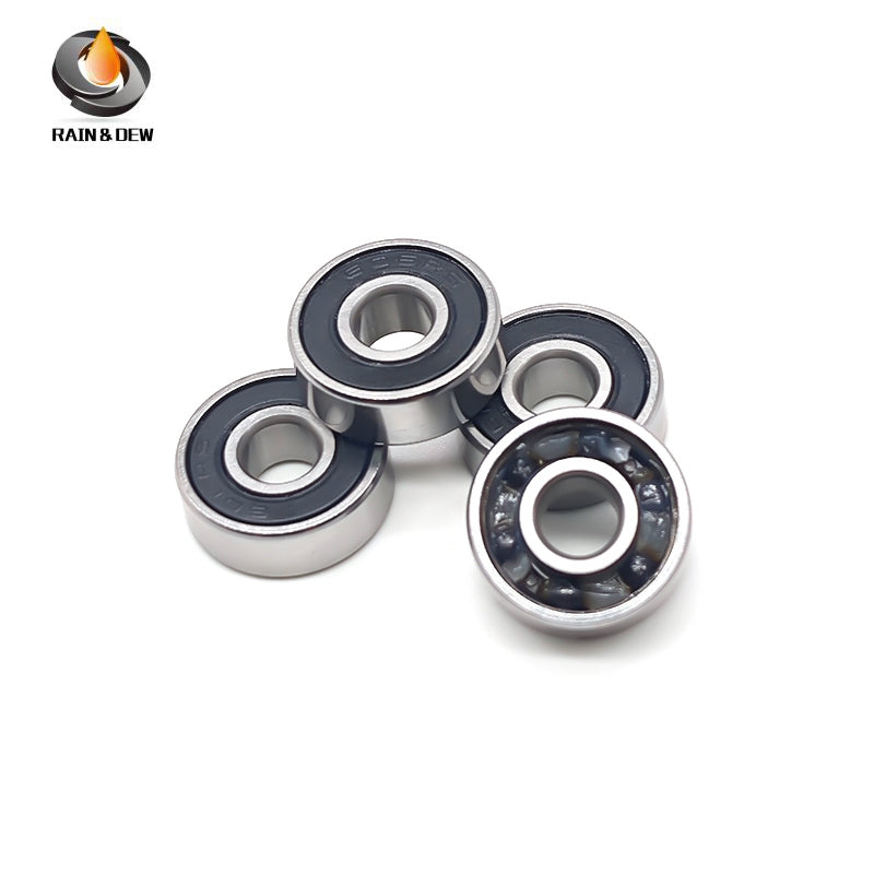 10PCS 606RS CB 6x17x6 mm Hybrid Ceramic Si3N4 Ball Bearing Bicycle Bottom Brackets & Spares Rear wheel 606 RS 2RS Bearings