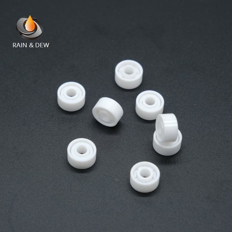 1/2Pcs 693W3 CE 3*8*3mm Full Ceramic Bearing ABEC-9 Zirconia ZRO2 High Precision Spinning Bearing for Fishing Reel