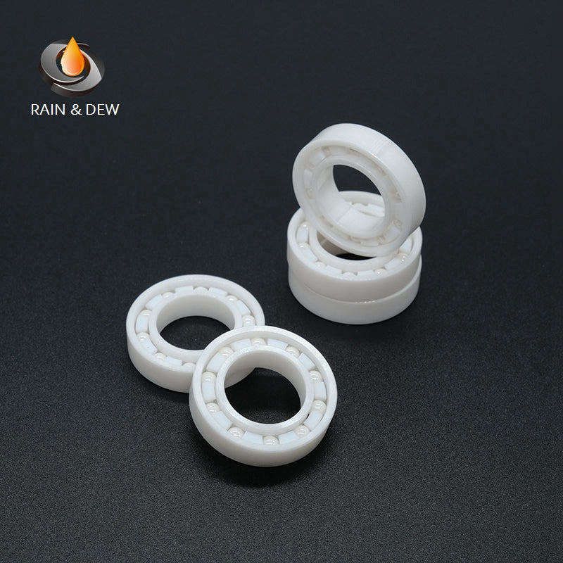 1/2Pcs 6903 CE 17*30*7mm Full Ceramic Bearing ABEC-9 Zirconia Ceramic Deep Groove Ball Bearings for Fishing Reel