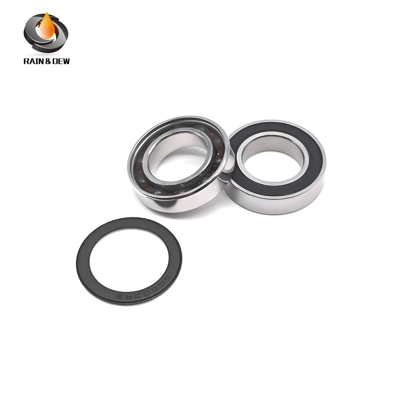 4PCS 6905RS CB 25x42x9mm Hybrid Ceramic Si3N4 Ball Bearing Bicycle Bottom Brackets & Spares Rear wheel 6905 2RS Bearings