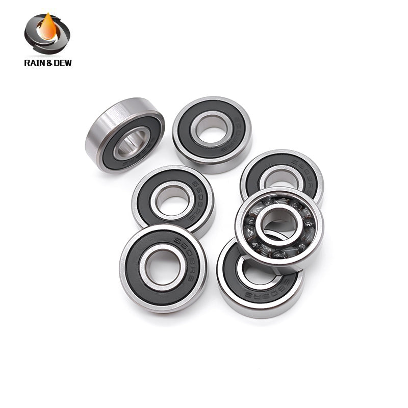 10PCS 6000RS CB 10x26x8 mm Hybrid Ceramic Si3N4 Ball Bearing Bicycle Bottom Brackets & Spares Rear wheel 6000 2RS Bearings