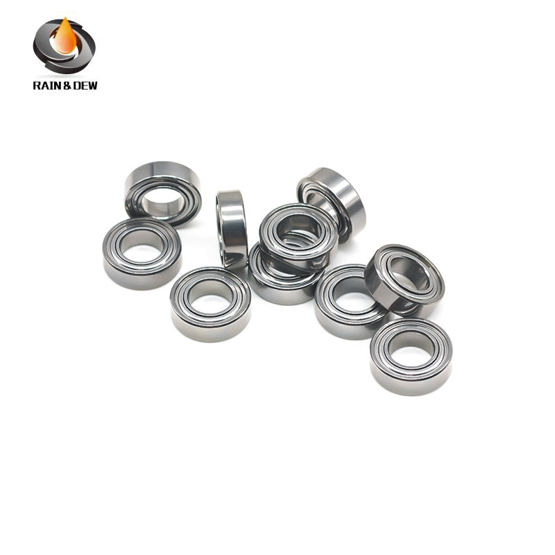 10Pcs MR137ZZ ABEC-9 Bearings, 7x13x4 mm High-Speed Nail Drill Handpiece Bearings - No Heat, Longer Life, More Stable & Smooth