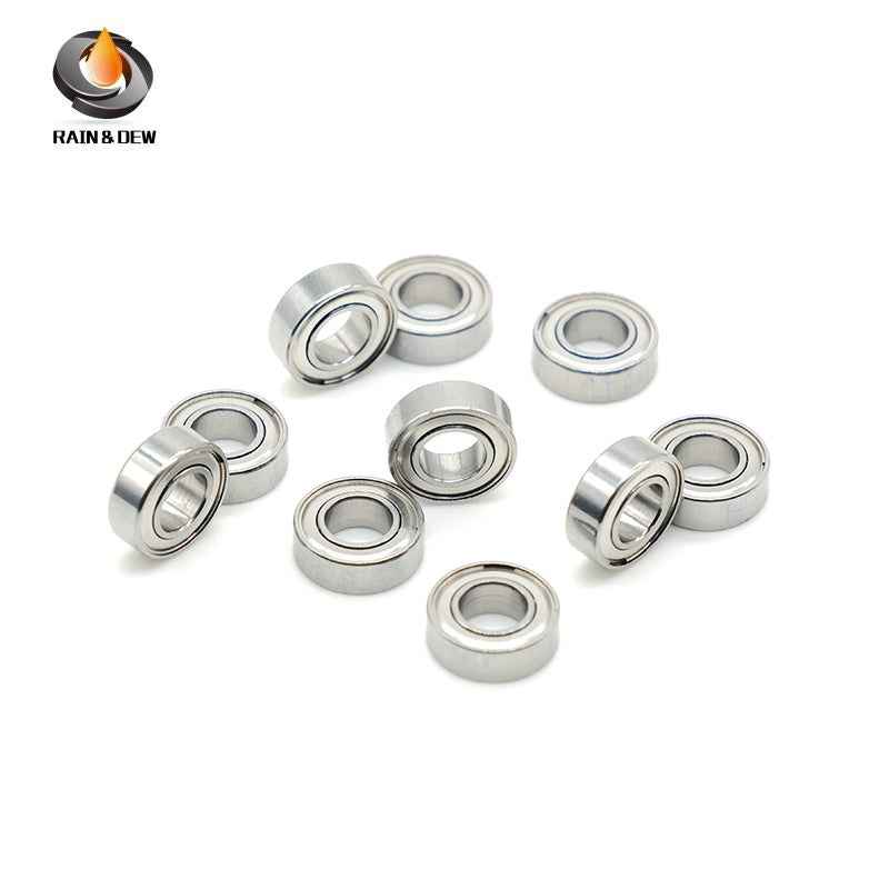 10Pcs SR166ZZ 4.763X9.525X3.175mm Bearing ABEC-9 440C Roller Stainless Steel SR166ZZ Ball Bearings
