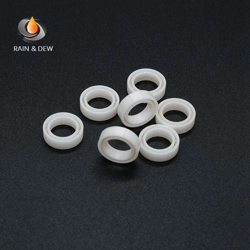1/2Pcs MR128CE 8*12*3.5mm Full Ceramic Bearing Ceramic ZrO2 Bearing For Fishing Reel