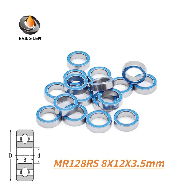 Tamiya TT02 Sakura R32 1/10 Drift RC Car Motor Ball Bearing High Speed Miniature Bearing Upgrade Parts 5x10x4 5x11x4 8X12X3.5