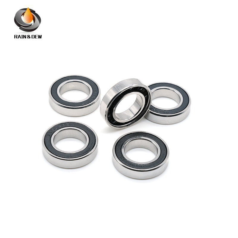 2PCS 6907RS CB  35x55x10mm  Hybrid Ceramic Si3N4 Ball Bearing Bicycle Bottom Brackets & Spares Rear wheel 6907 2RS Bearings