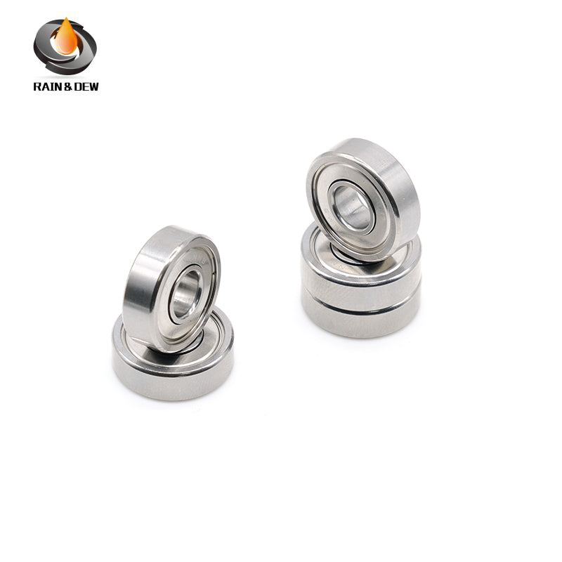 10Pcs S61810ZZ	10X18X5mm  Bearing ABEC-9 440C Roller Stainless Steel  S61810ZZ  Ball Bearings