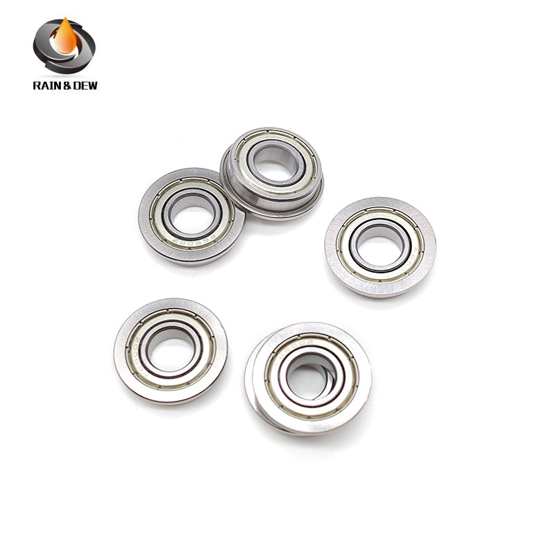 10PCS F6900ZZ 10X22X6 mm ABEC-7 Skate Bearing Steel Radial Shaft Deep Groove Flange Ball Bearing