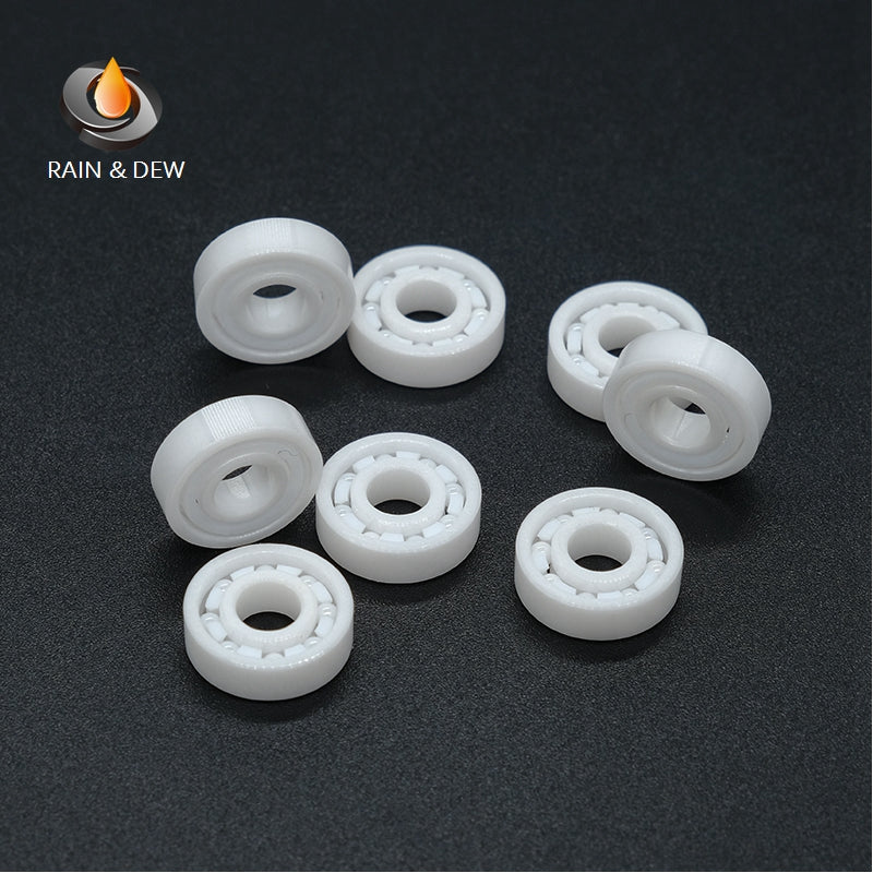 1/2Pcs  696CE 6*15*5mm  Full Ceramic Bearing  ABEC-9 Zirconia ZRO2 High Precision Spinning Bearing for Fishing Reel