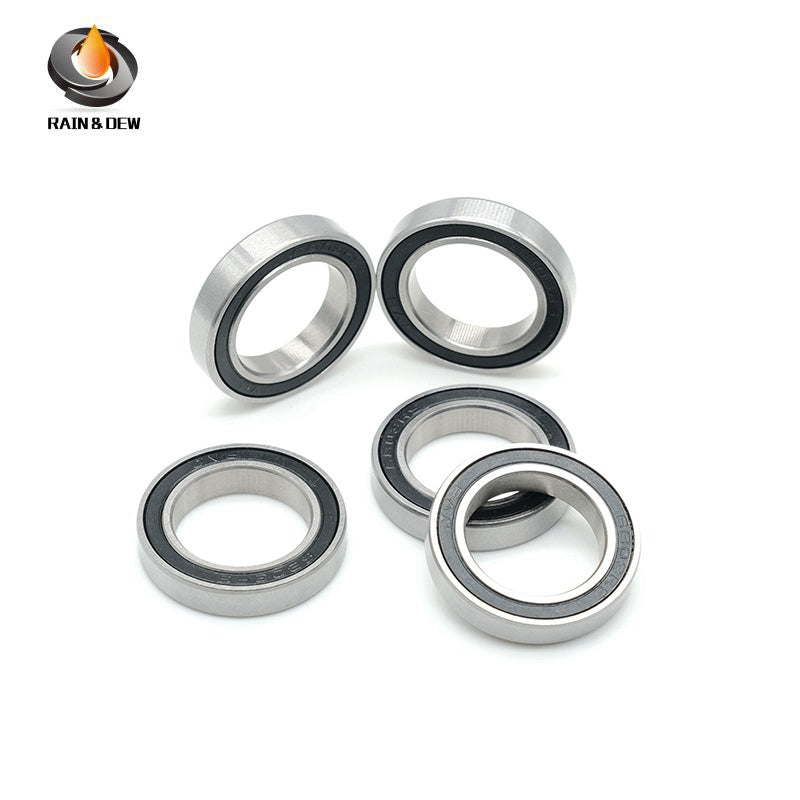 10PCS S6900RS	10x22x6mm Durable & Fully Sealed Bearing for Fishing Gear ABEC-7 Stainless Steel with Black Rubber Shield