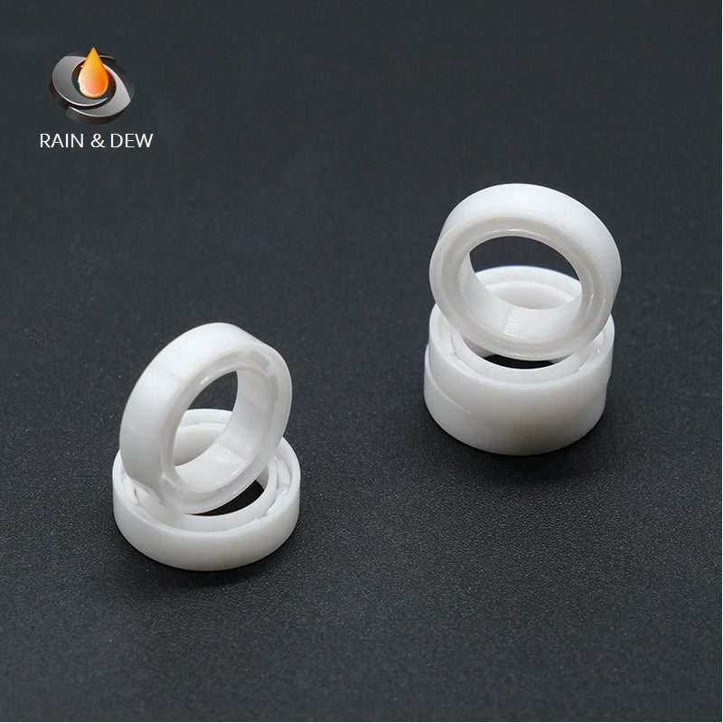 1/2Pcs  6700 CE  10*15*4mm Full Ceramic Bearing  ABEC-9 Zirconia Ceramic Deep Groove Ball Bearings for Fishing Reel