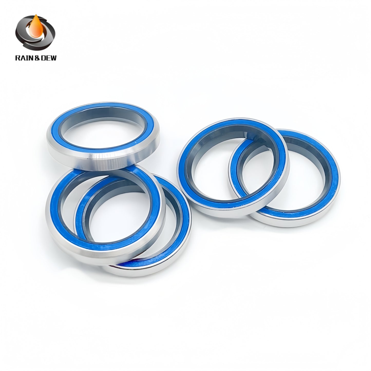 8PCS MH-P03K  30.15X41X6.5 mm Bicycle Headset Bearing 36/45 Degree Chrome Steel Tapered Upper Lower Tapered Parts Repair