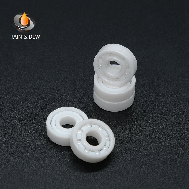 1/2Pcs  696CE 6*15*5mm  Full Ceramic Bearing  ABEC-9 Zirconia ZRO2 High Precision Spinning Bearing for Fishing Reel