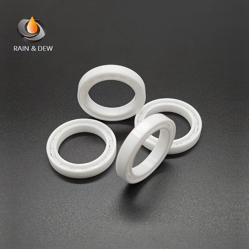 1/2Pcs 6806 CE  30*42*7mm Full Ceramic Bearing  ABEC-9 Zirconia Ceramic Deep Groove Ball Bearings for Fishing Reel