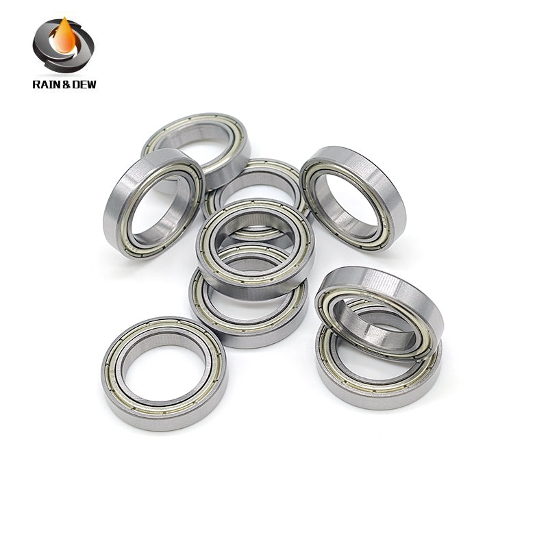 10Pcs 6803ZZ	17x26x5 mm High Quality ABEC-7 Deep Groove Ball Bearing