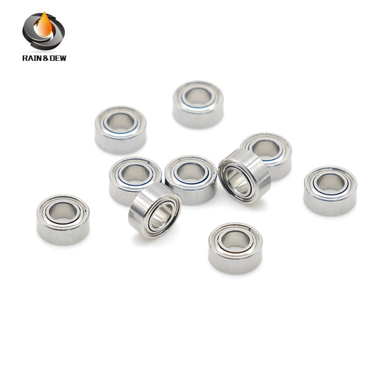 SMR52ZZ CB  2x5x2.5 mm ABEC-7 (10 PCS) RC Car Stainless Steel Hybrid Ceramic Bearings For Fishing Reels